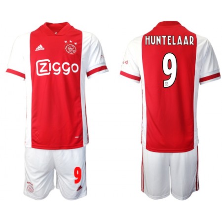 Tenue Ajax Amsterdam Klaas-Jan Huntelaar 9 Enfant Domicile 2020-2021 Maillot de Foot